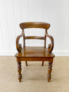An English Mahogany Occasional Chair