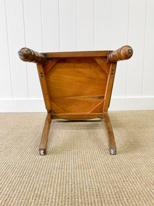 An English Mahogany Occasional Chair