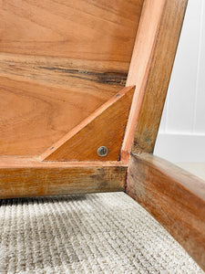 An English Mahogany Occasional Chair