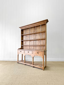 A  Early 19th, Possibly 18th Century Welsh Pine Dresser