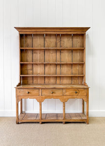 A  Early 19th, Possibly 18th Century Welsh Pine Dresser