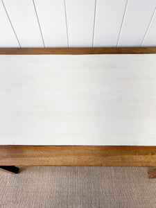 Antique English Oak Writing Desk c1900 with Numbered Drawers!