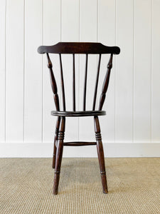 A Set of 4 Victorian Penny Seat Chairs