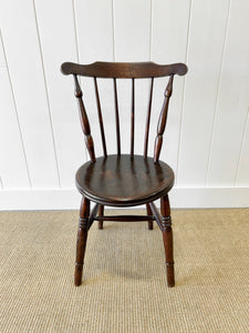 A Set of 4 Victorian Penny Seat Chairs