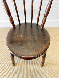 A Set of 4 Victorian Penny Seat Chairs