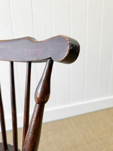 A Set of 4 Victorian Penny Seat Chairs