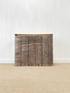 An Antique English Pine Pantry Cupboard