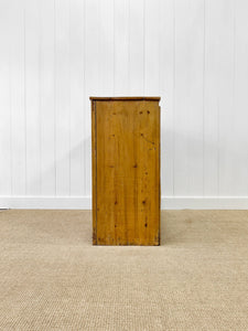 An Antique English Pine Pantry Cupboard