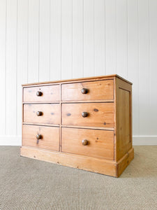 A 19th Century English Bank of Drawers