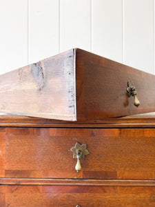 An Early 19th Century English Country Oak Chest of Drawers