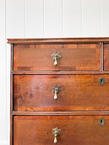 An Early 19th Century English Country Oak Chest of Drawers