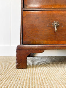An Early 19th Century English Country Oak Chest of Drawers