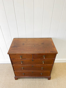 An Early 19th Century English Country Oak Chest of Drawers
