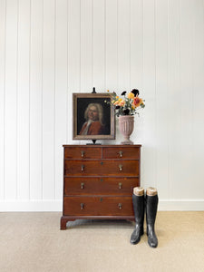 An Early 19th Century English Country Oak Chest of Drawers