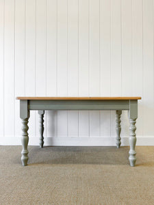 An English Country 4.5ft Dining Harvest Farmhouse Table