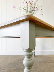 An English Country 4.5ft Dining Harvest Farmhouse Table
