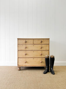 A 19th Century English Chest of Drawers