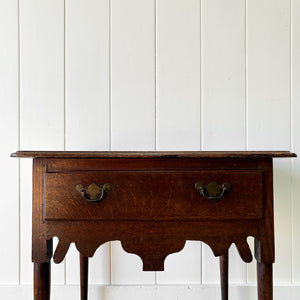 A Georgian Oak Console Table