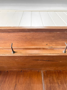 A Very Large Pine Welsh Dresser or Cupboard with Dog Kennel Center