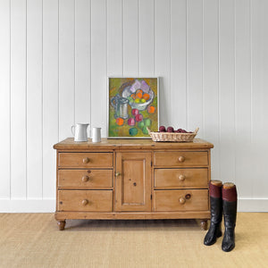 An English Country 6 Drawer Pine Buffet or Sideboard
