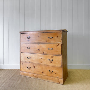 A Large 19th Century English Chest of Drawers/Dresser
