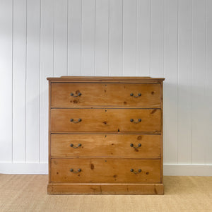 A Large 19th Century English Chest of Drawers/Dresser