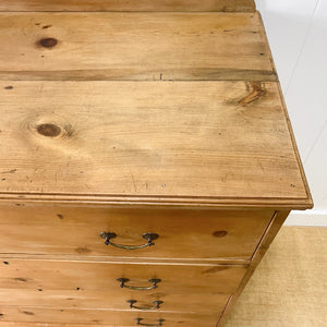 A Large 19th Century English Chest of Drawers/Dresser