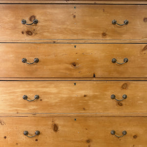 A Large 19th Century English Chest of Drawers/Dresser