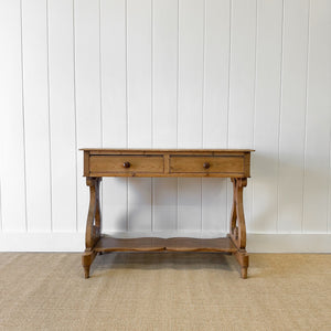 Antique English Console Table c1890