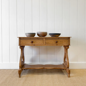 Antique English Console Table c1890