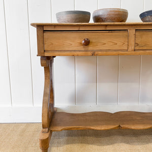 Antique English Console Table c1890