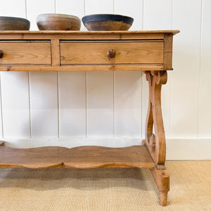 Antique English Console Table c1890