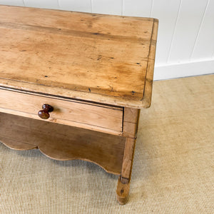 Antique English Console Table c1890
