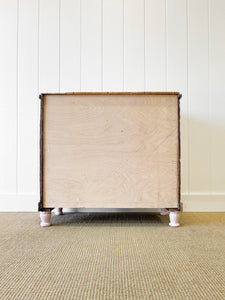An Antique English Pine Chest of Drawers Dresser c1890
