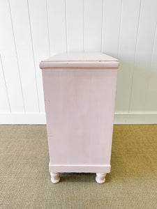 An Antique English Pine Chest of Drawers Dresser c1890