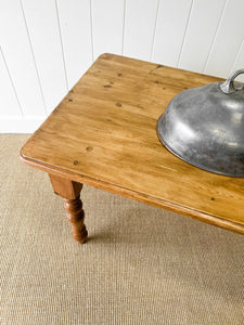 A Vintage English Country 6ft Dining Table