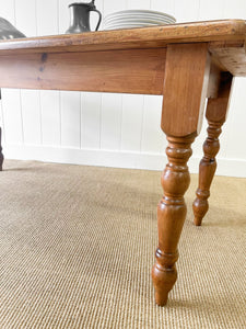A Vintage English Country 6ft Dining Table