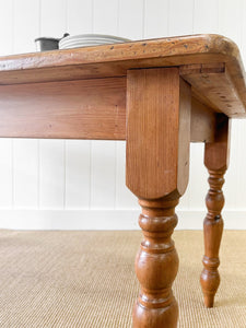 A Vintage English Country 6ft Dining Table