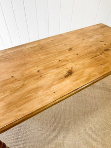 A Vintage English Country 6ft Dining Table