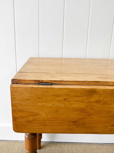 An English Country Pine Pembroke Drop Leaf Table