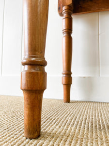 An English Country Pine Pembroke Drop Leaf Table