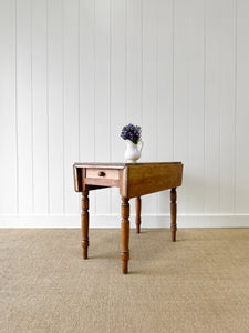 An English Country Pine Pembroke Drop Leaf Table