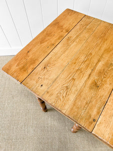 An English Country Pine Pembroke Drop Leaf Table