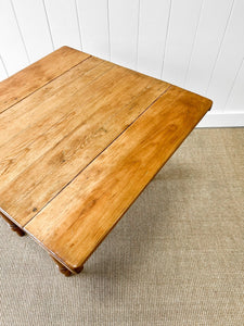 An English Country Pine Pembroke Drop Leaf Table