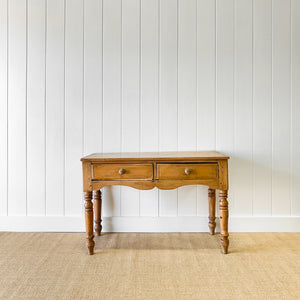 An Antique English Console Table