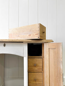 An Antique French Pine Desk c1880