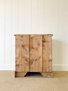 An Antique English Pine Chest of Drawers c1890