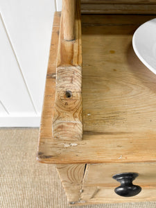 A 19th Century Pine Dresser or Cupboard