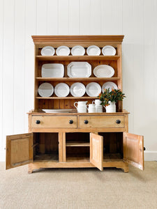 A 19th Century Pine Dresser or Cupboard