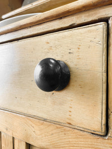 A 19th Century Pine Dresser or Cupboard